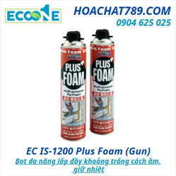 EC IS-1200 Plus Foam (Gun) Bọt đa năng lấp đầy khoảng trống cách âm, giữ nhiệt